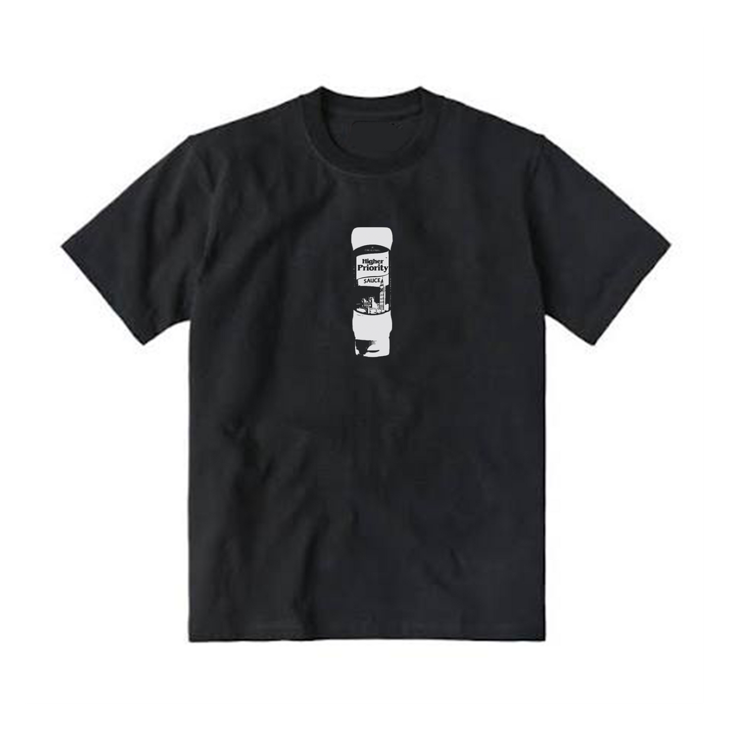 HP BOTTLE O' SAUCE TEE BLACK