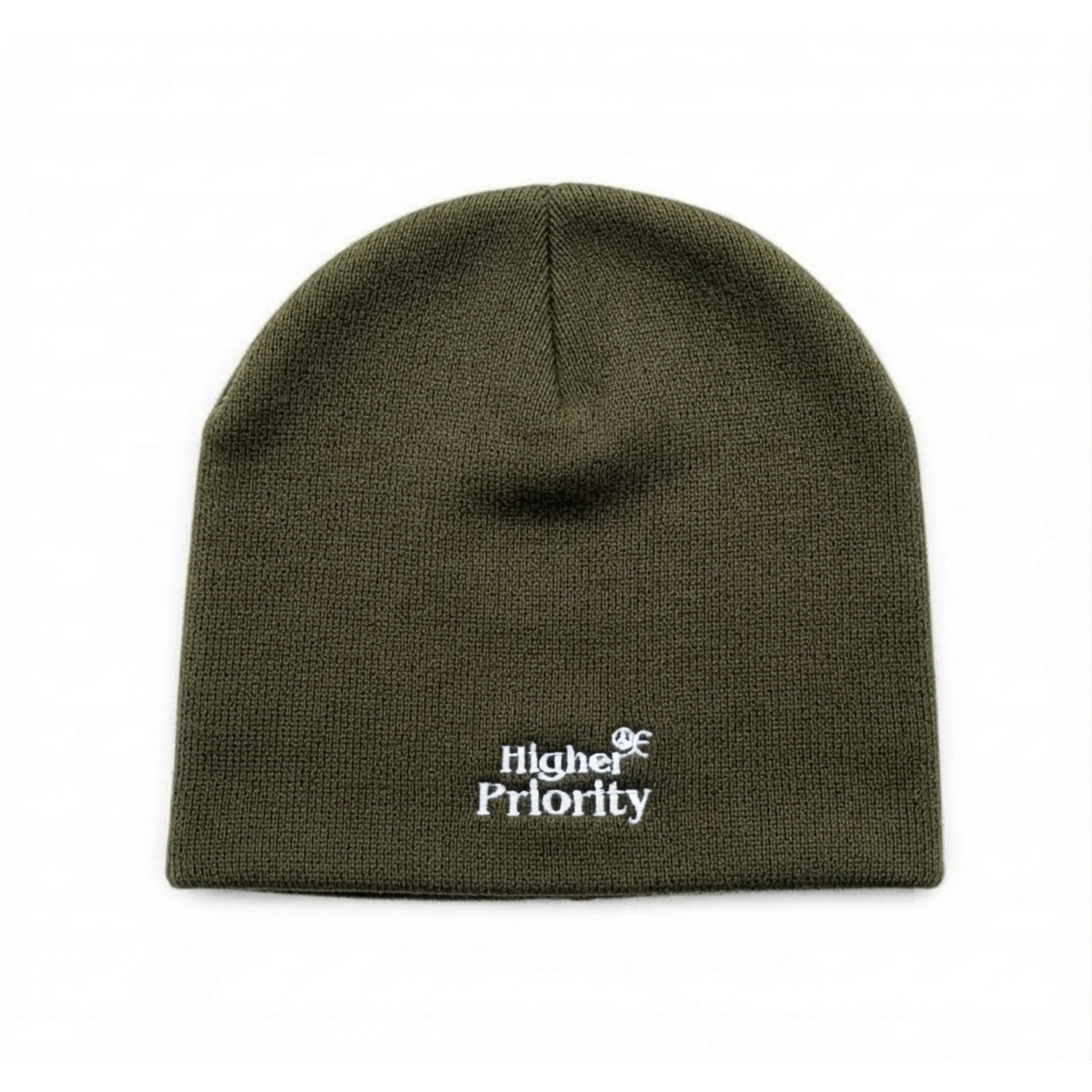 PEACE N POUND BEANIE KHAKI GREEN