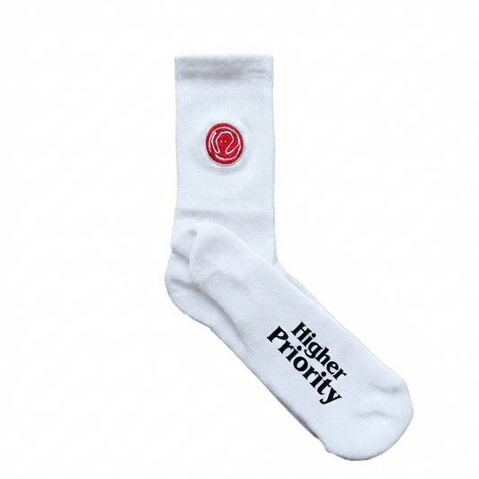HP ROACH SOCKS WHITE
